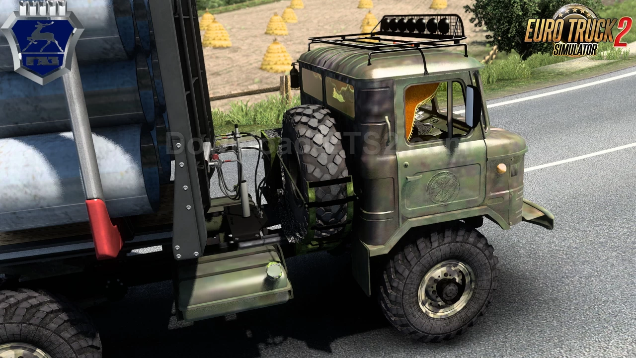 GAZ 66-12 Off-Road Truck + Interior v2.0 (1.57.x) for ETS2