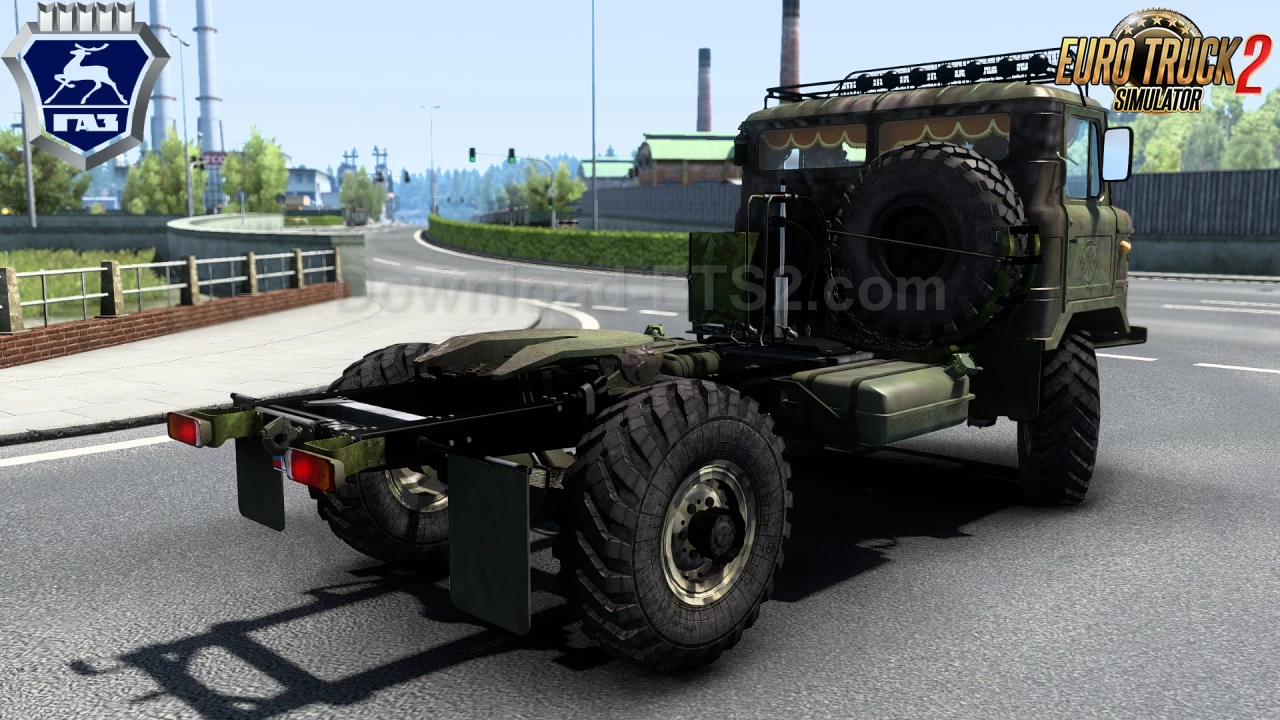 GAZ 66-12 Off-Road Truck + Interior v1.1 (1.40.x) for ETS2