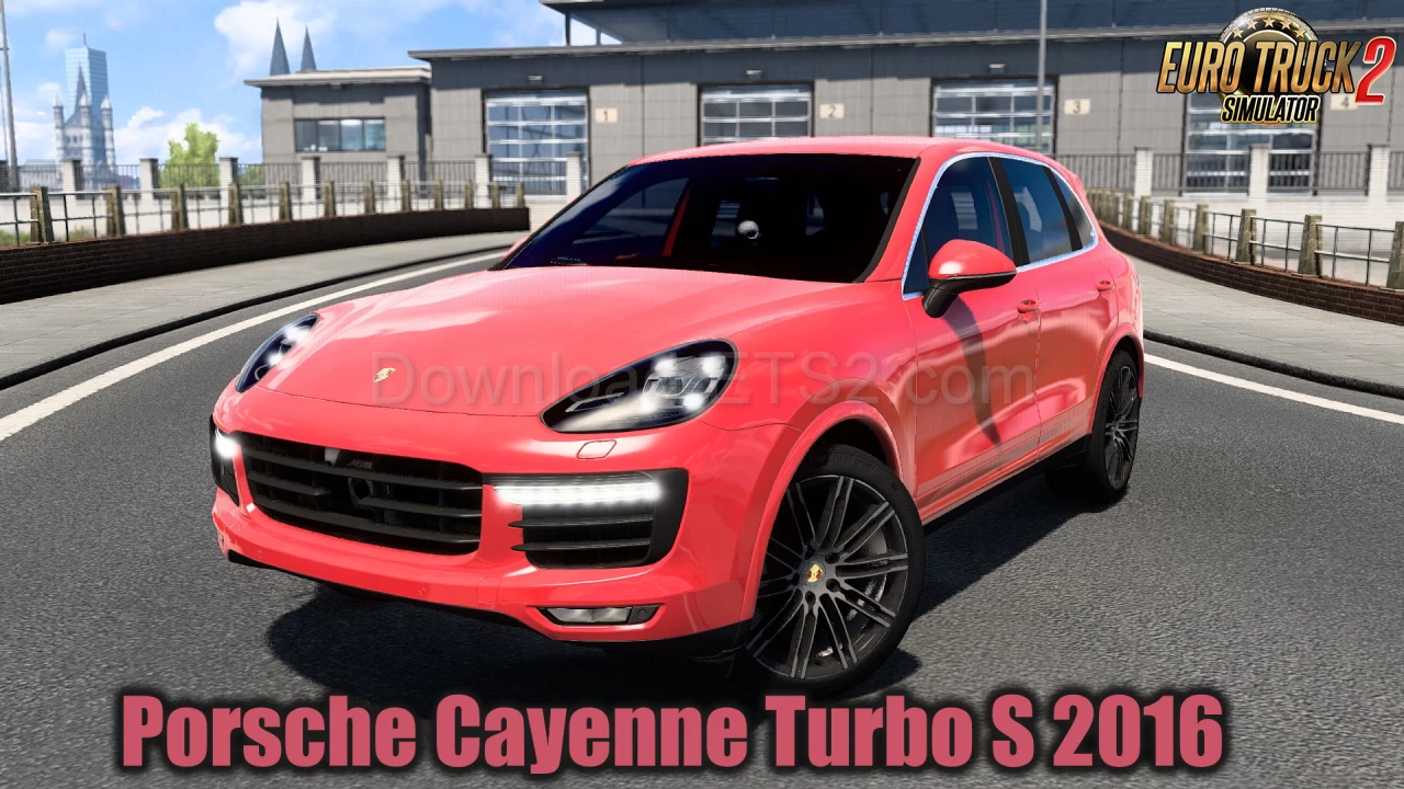 Porsche Cayenne Turbo S 2016 v5.2 (1.41.x) for ETS2