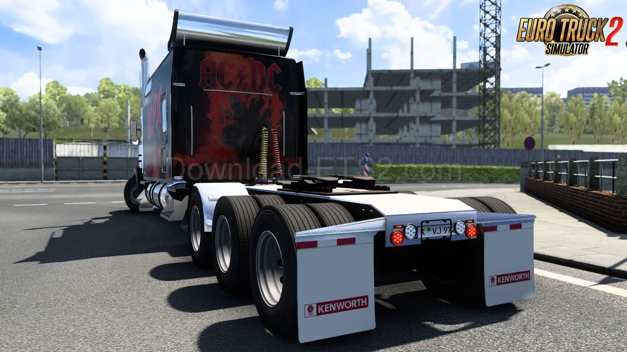 Kenworth W900 Long Version v1.6 (1.53.x) for ETS2