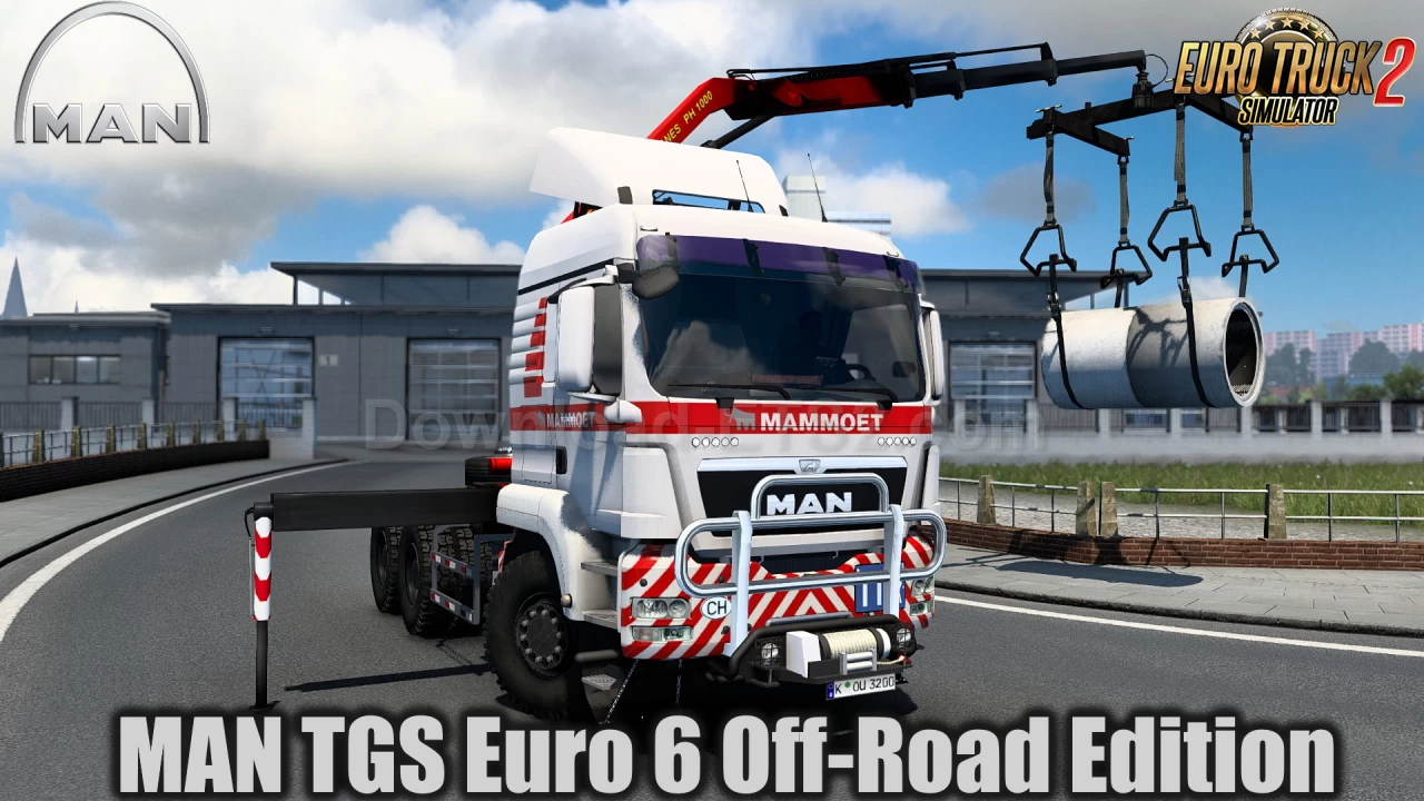 MAN TGS Euro 6 Off-Road Edition v1.1 (1.40.x) for ETS2