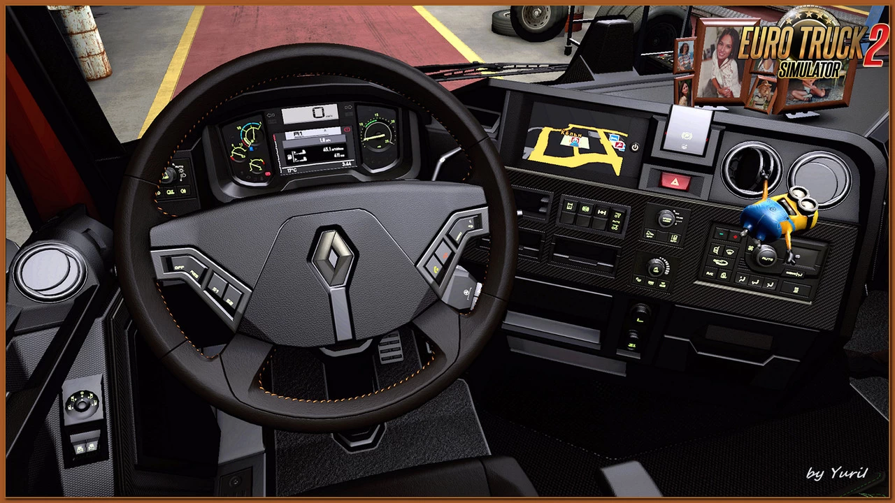 Dark interior for Renault Range T v2.0