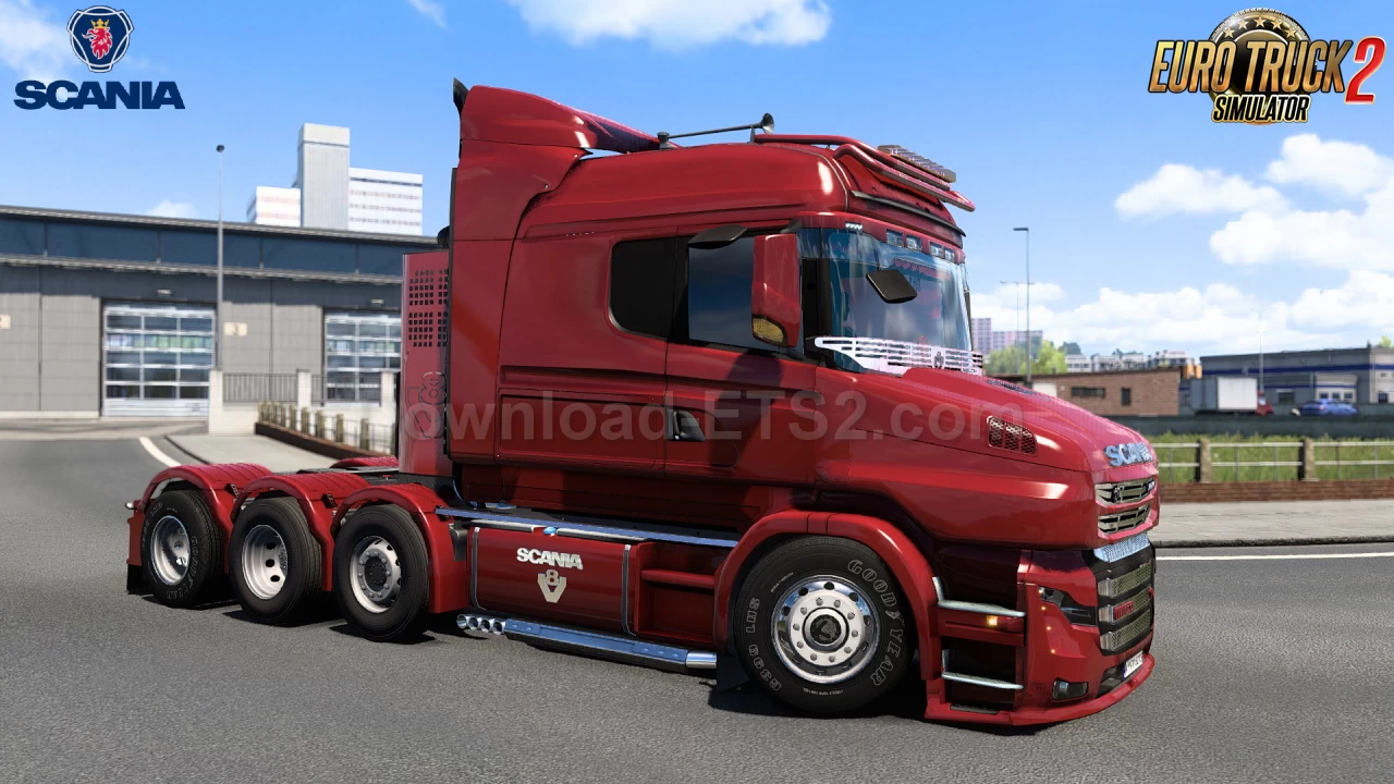 Scania Illegal T + Interior v3.3 (1.40.x) for ETS2