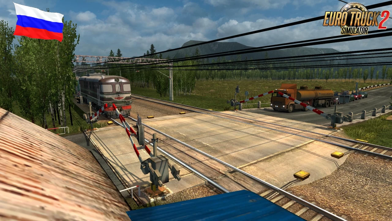 Harsh Russia Siberia Map R12 (1.46.x) for ETS2