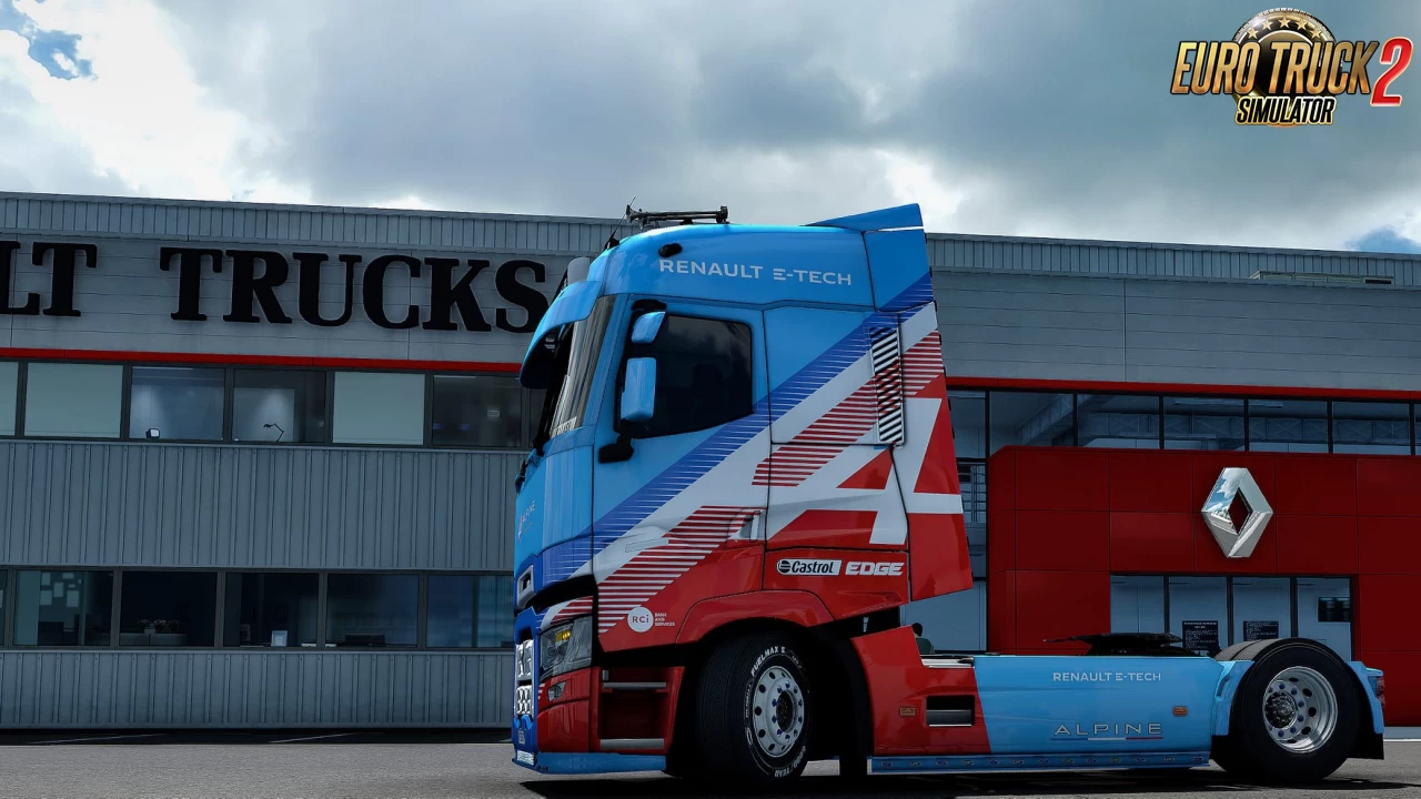 Alpine F1 Team 2021 Combo Skin Pack v1.0 (1.40.x) for ETS2