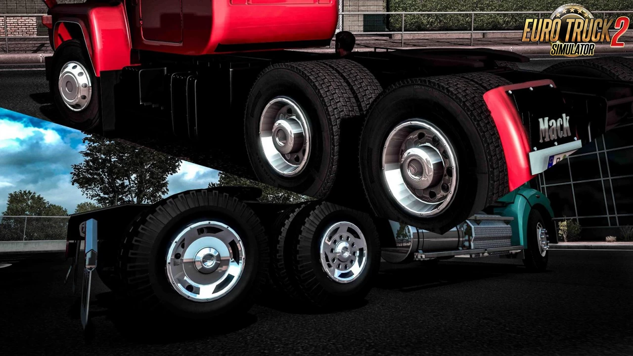 Rims Cover Pack v1.0 (1.40.x) for ETS2