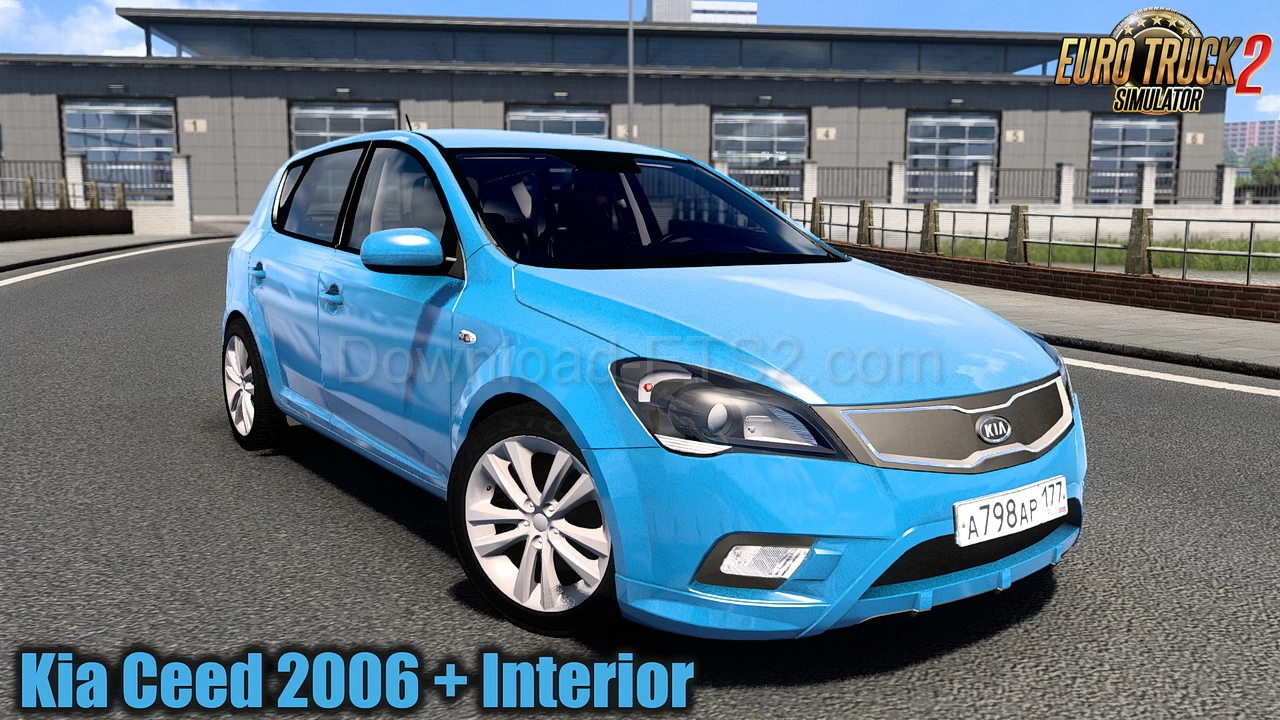 Kia Ceed 2006 + Interior v4.1 (1.41.x) for ETS2