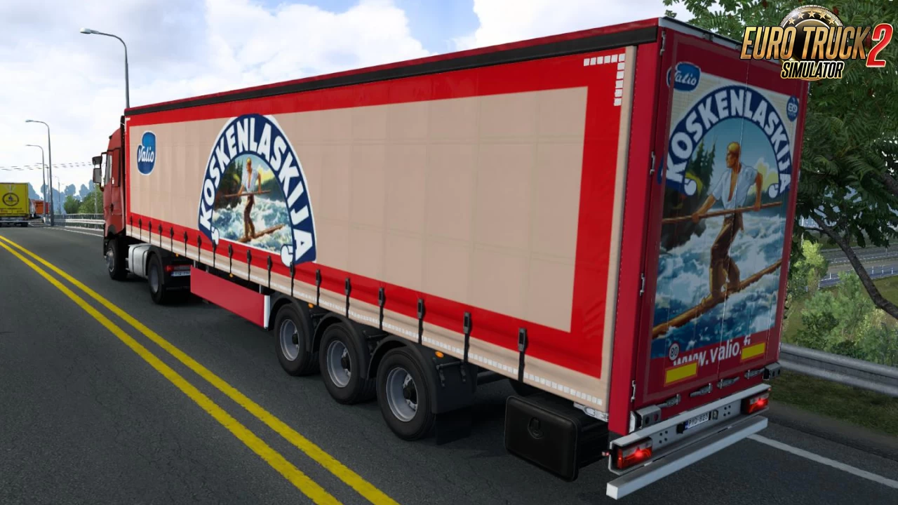 Finnish Ai Trailers Pack v4.0 by Nissantruck (1.43.x) for ETS2