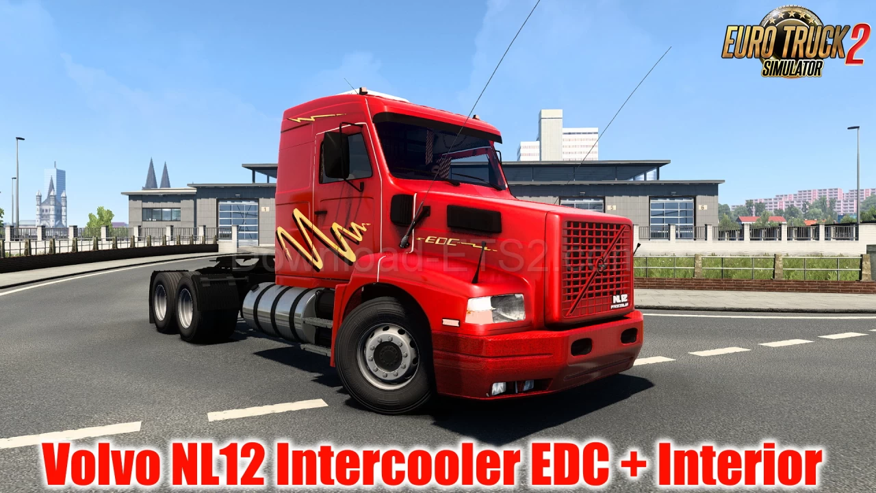 Volvo NL12 Intercooler EDC + Interior v1.6.1 (1.53.x) for ETS2