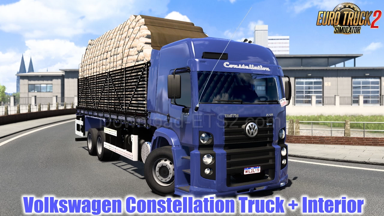 Volkswagen Constellation Truck + Interior v1.3 (1.43.x)