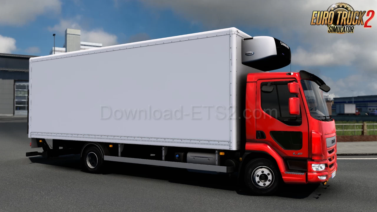 DAF LF 2017 Day Cab Truck + Interior v1.0 (1.40.x) for ETS2