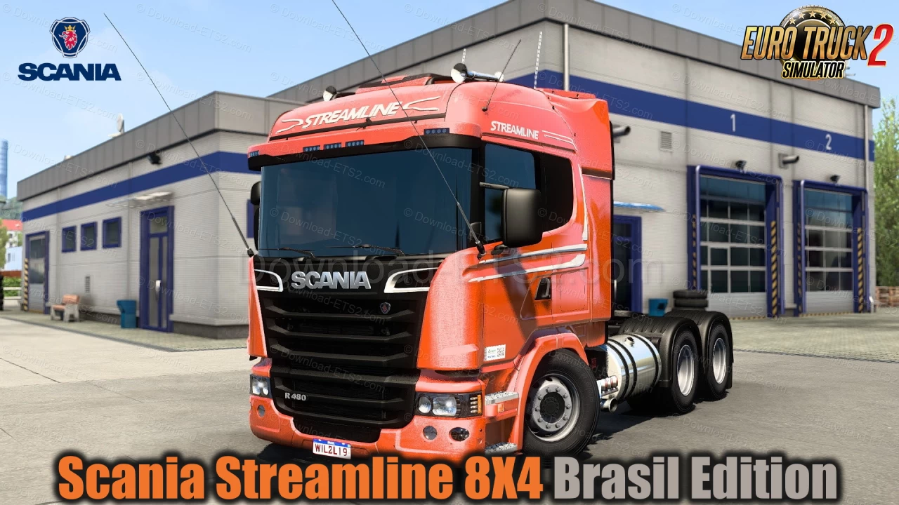 Scania Streamline 8X4 Brasil Edition v3.0 (1.46.x) for ETS2