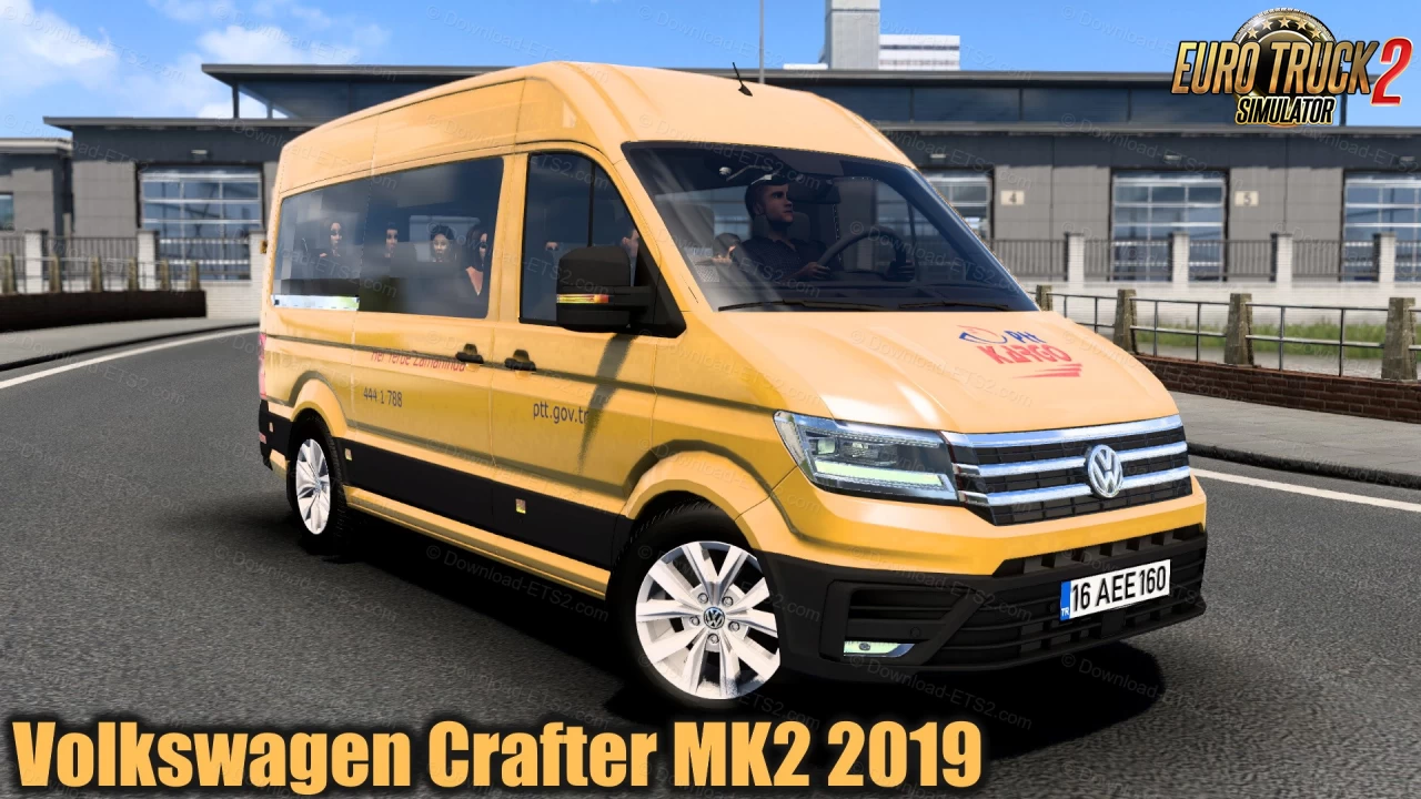 Volkswagen Crafter MK2 2019 v1.92 (1.43.x) for ETS2
