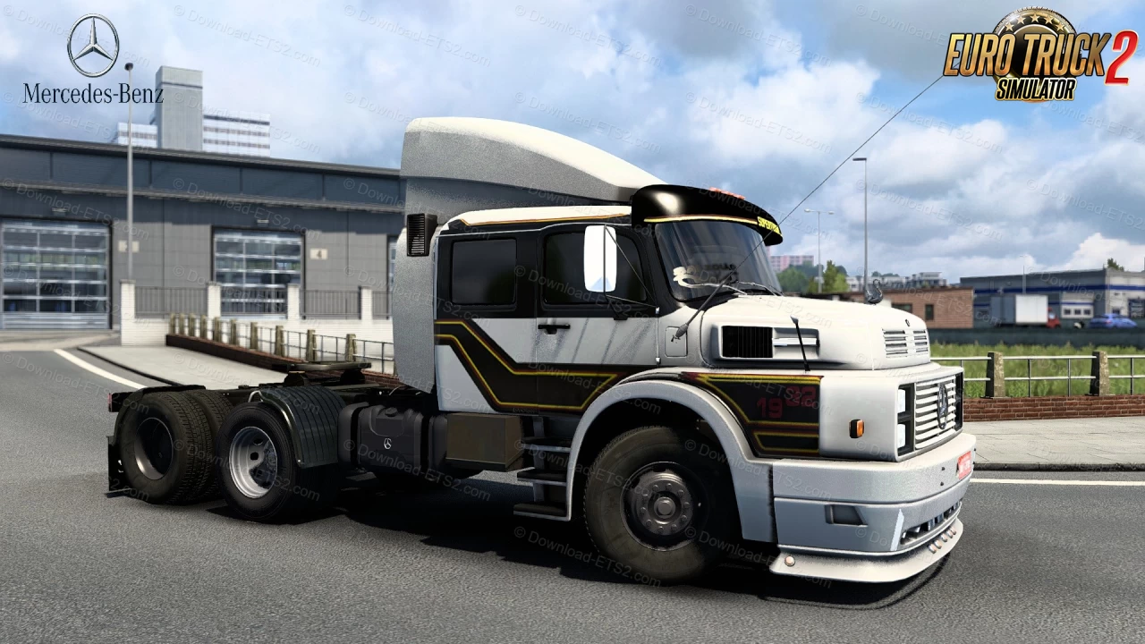 Mercedes-Benz LS 1933 - 1934 + Interior v1.6 (1.53.x) for ETS2