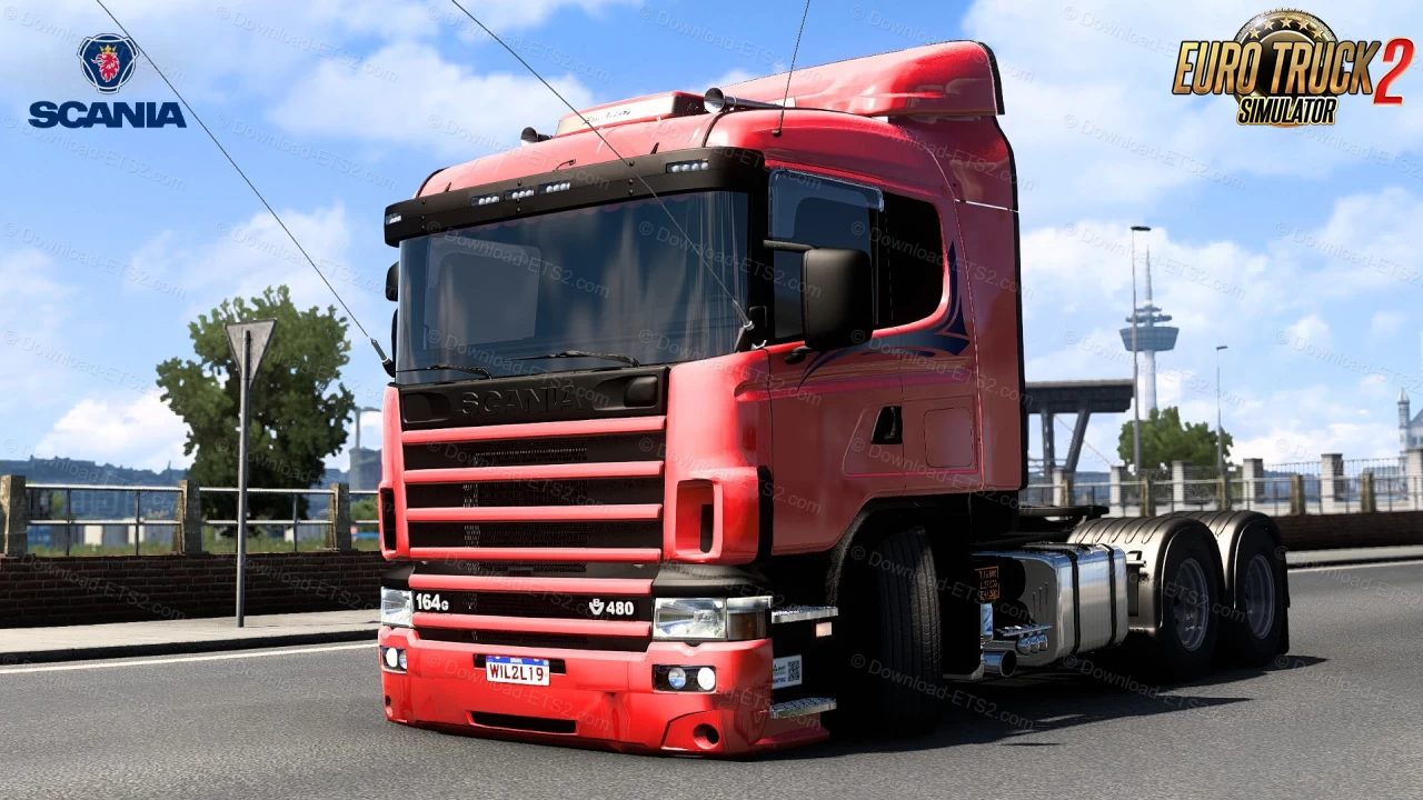 Scania 124G Frontal + Interior v1.1 (1.46.x) for ETS2