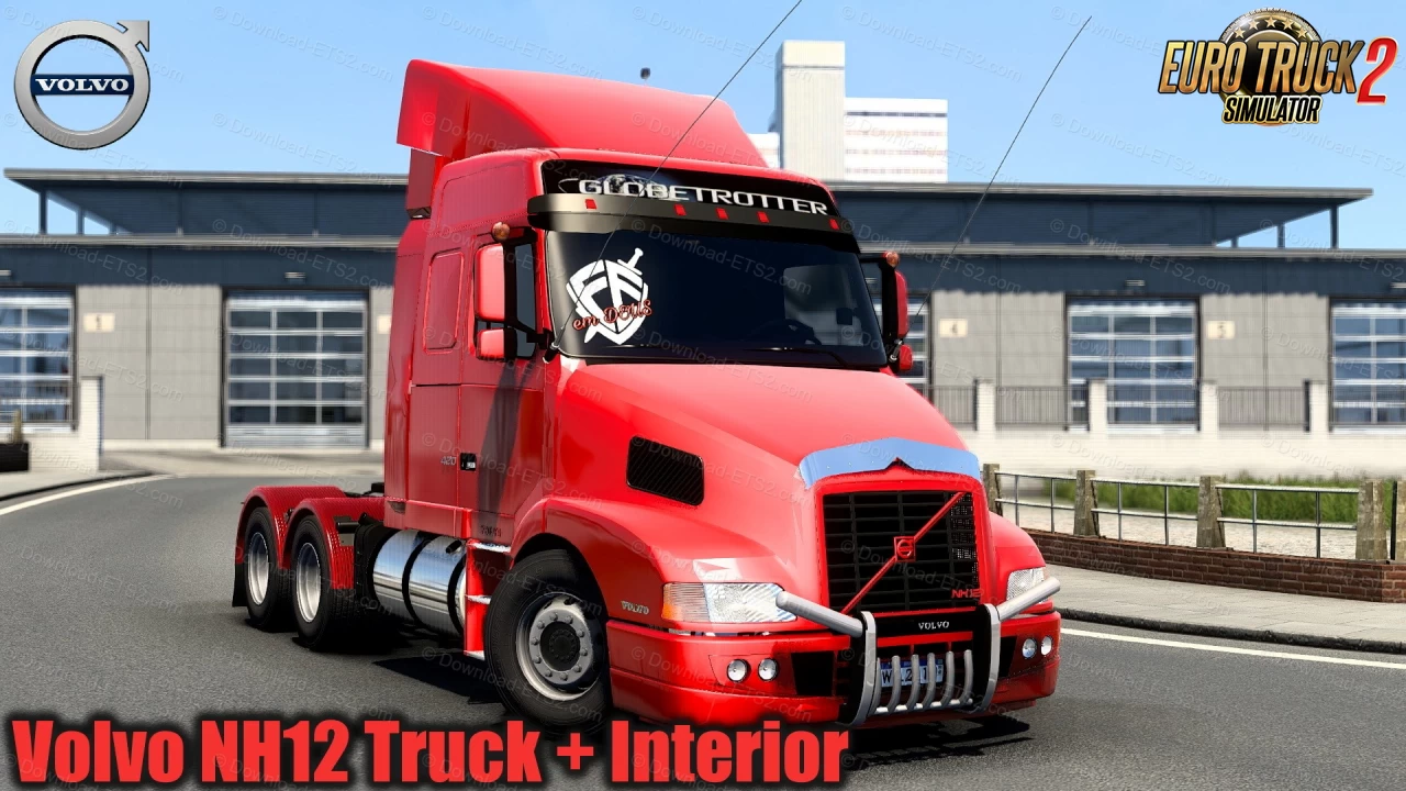 Volvo NH12 Truck + Interior v1.7 (1.50.x) for ETS2