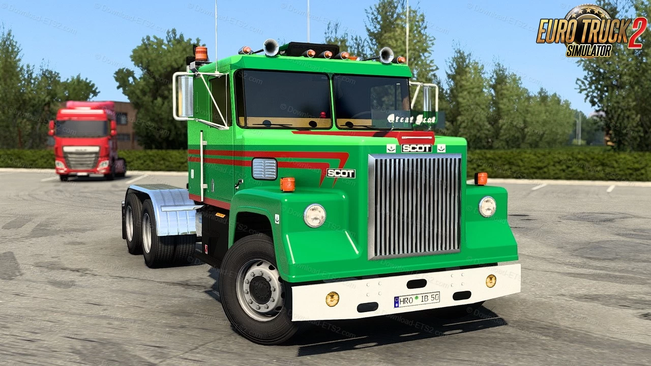 Scot A2HD + Interior v2.2 by Smarty (1.48.x) for ETS2