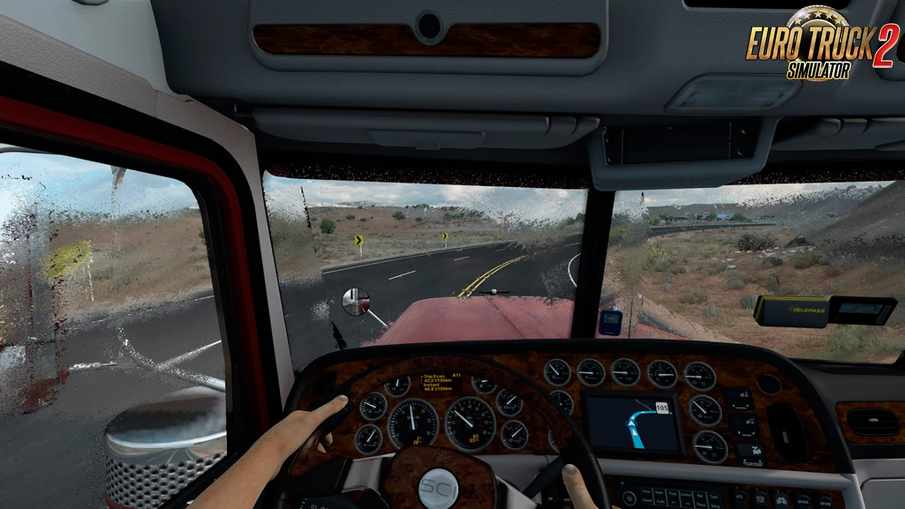 Cold Rain Mod v0.50 by Darkcaptain (1.58.x) for ETS2