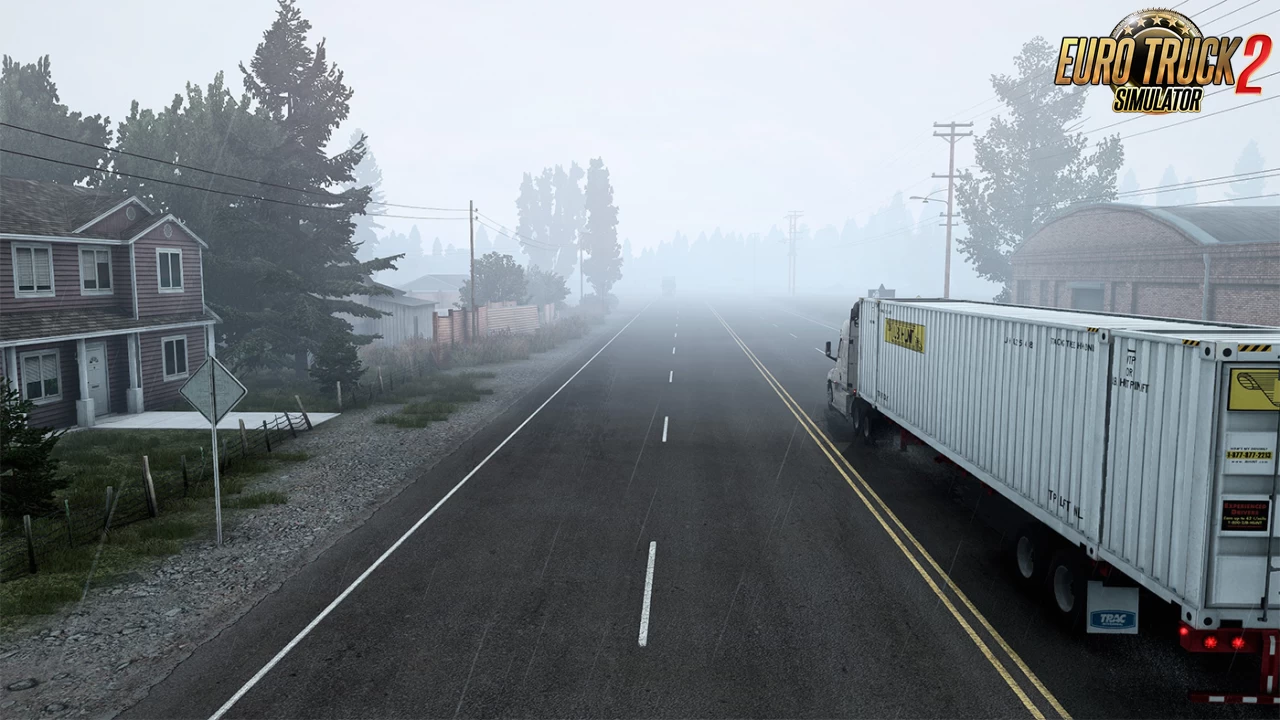 Cold Rain Mod v0.50 by Darkcaptain (1.58.x) for ETS2