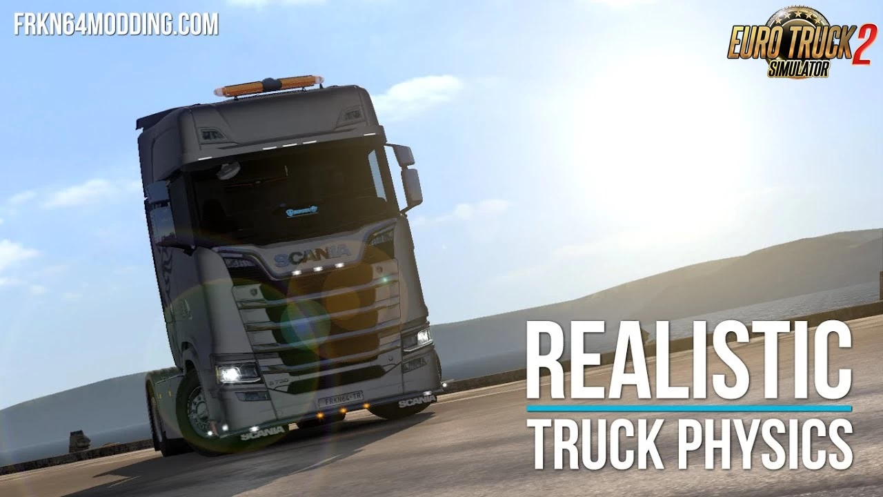 Realistic Truck Physics v9.0.8 by Frkn64 Modding (1.53.x)