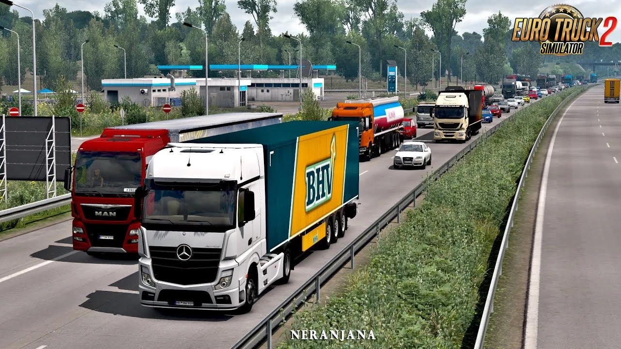 Real Traffic Density and Ratio v1.54 by Cip (1.54.x) for ETS2