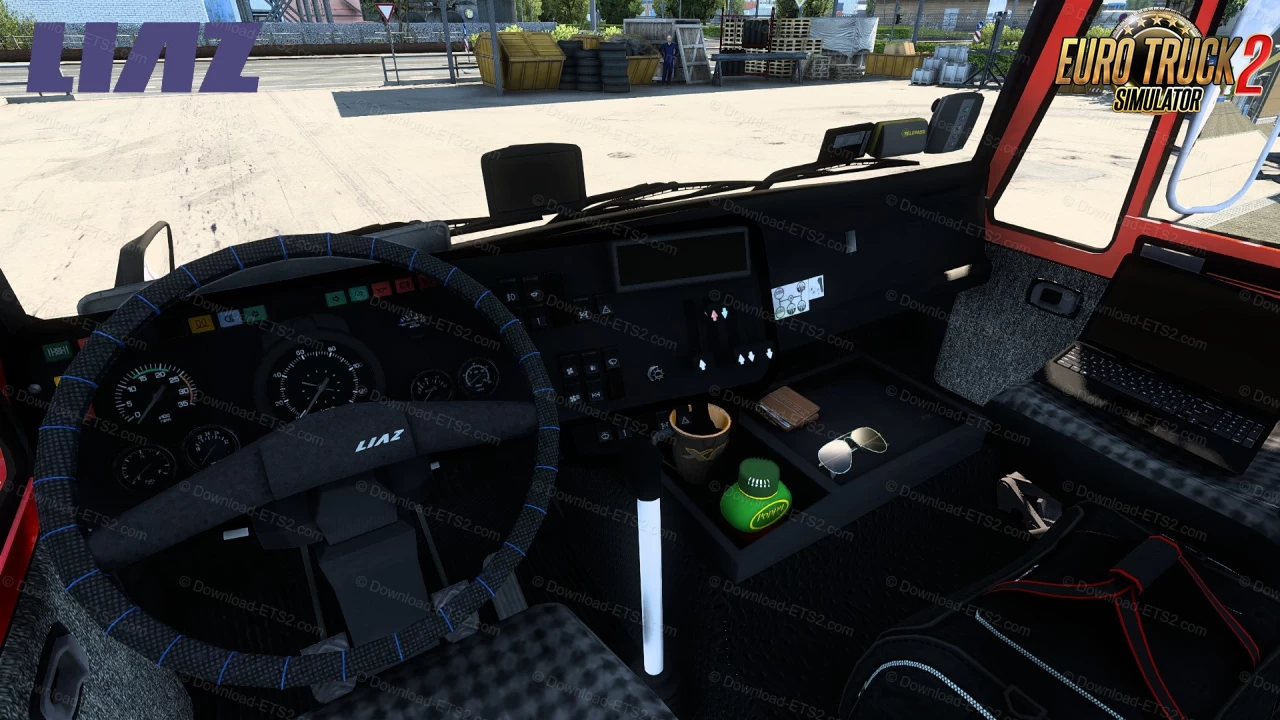 LIAZ 110/300 Truck + Interior + Trailers v1.0 (1.40.x) for ETS2