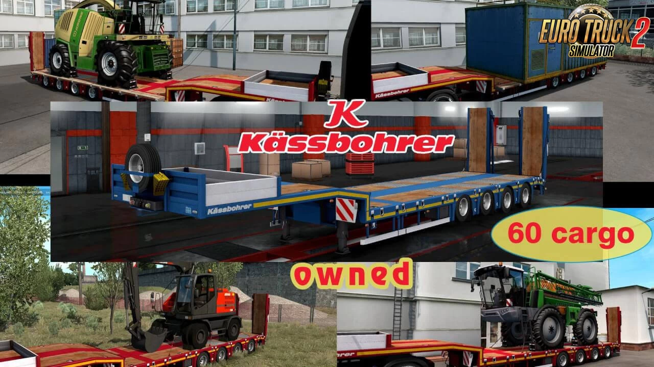 Ownable trailer Kassbohrer LB4E v1.1.6 by Jazzycat (1.40.x)