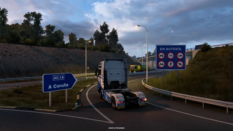 Iberia DLC: Languages & Traffic Signs for ETS2