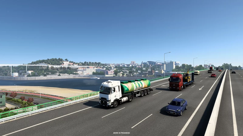 Iberia DLC - Porto city in Euro Truck Simulator 2