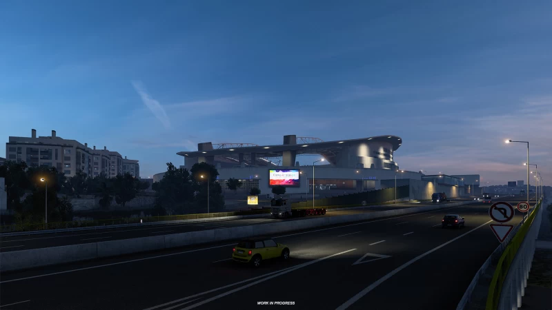 Iberia DLC - Porto city in Euro Truck Simulator 2
