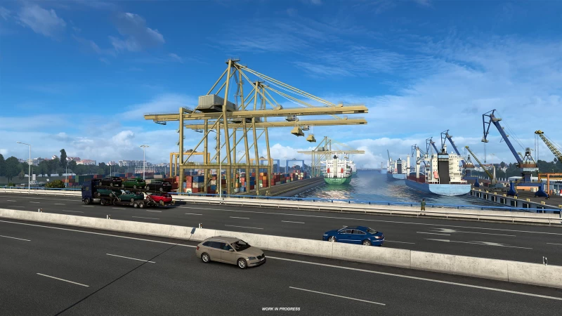 Iberia DLC - Porto city in Euro Truck Simulator 2