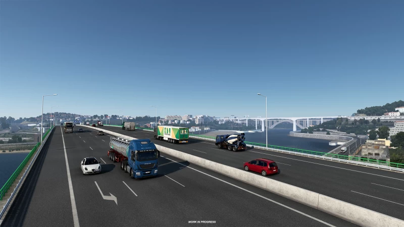 Iberia DLC - Porto city in Euro Truck Simulator 2