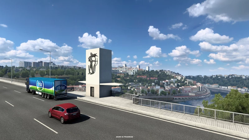 Iberia DLC - Porto city in Euro Truck Simulator 2