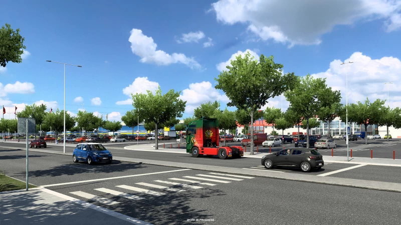 Iberia DLC - Porto city in Euro Truck Simulator 2