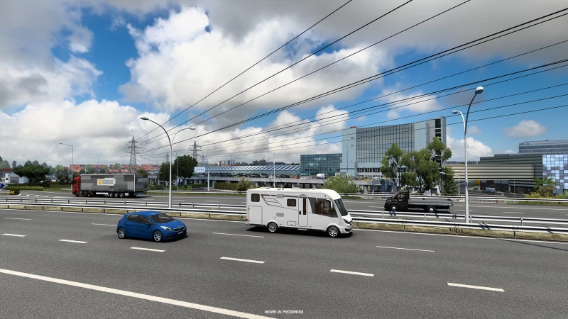 Iberia DLC - Porto city in Euro Truck Simulator 2