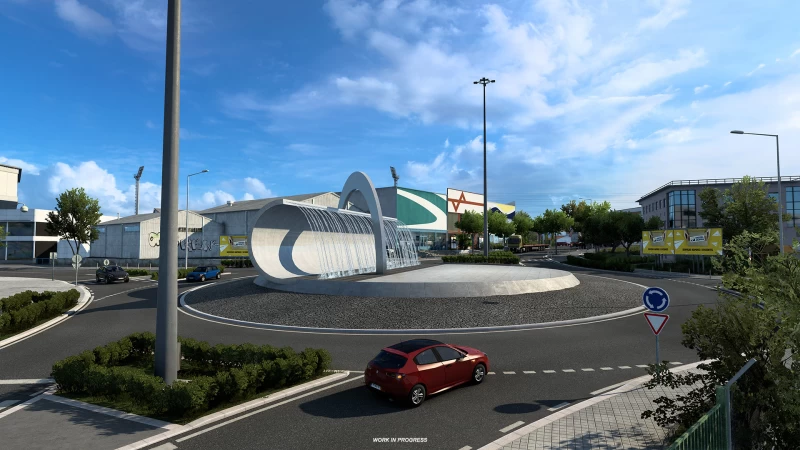Iberia DLC - Porto city in Euro Truck Simulator 2
