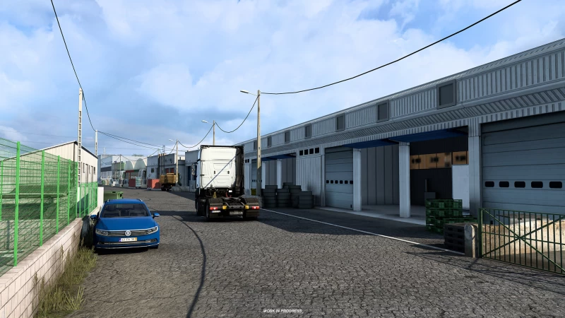 Iberia DLC - Porto city in Euro Truck Simulator 2