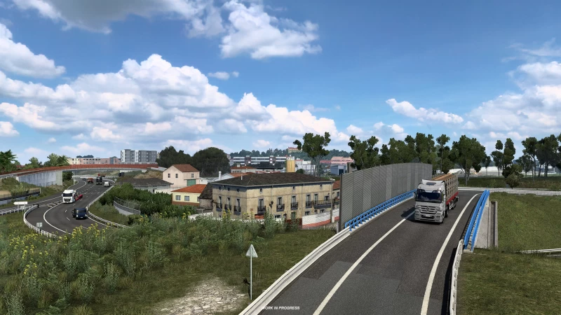 Iberia DLC - Porto city in Euro Truck Simulator 2