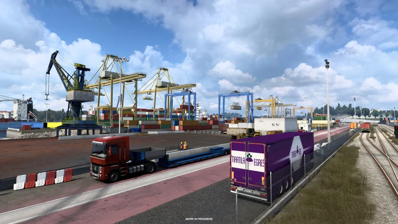 Iberia DLC - Porto city in Euro Truck Simulator 2