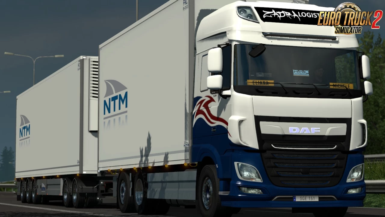 NTM Trailers (Semi/Full) v2.2.5 by Kast (1.50.x) for ETS2