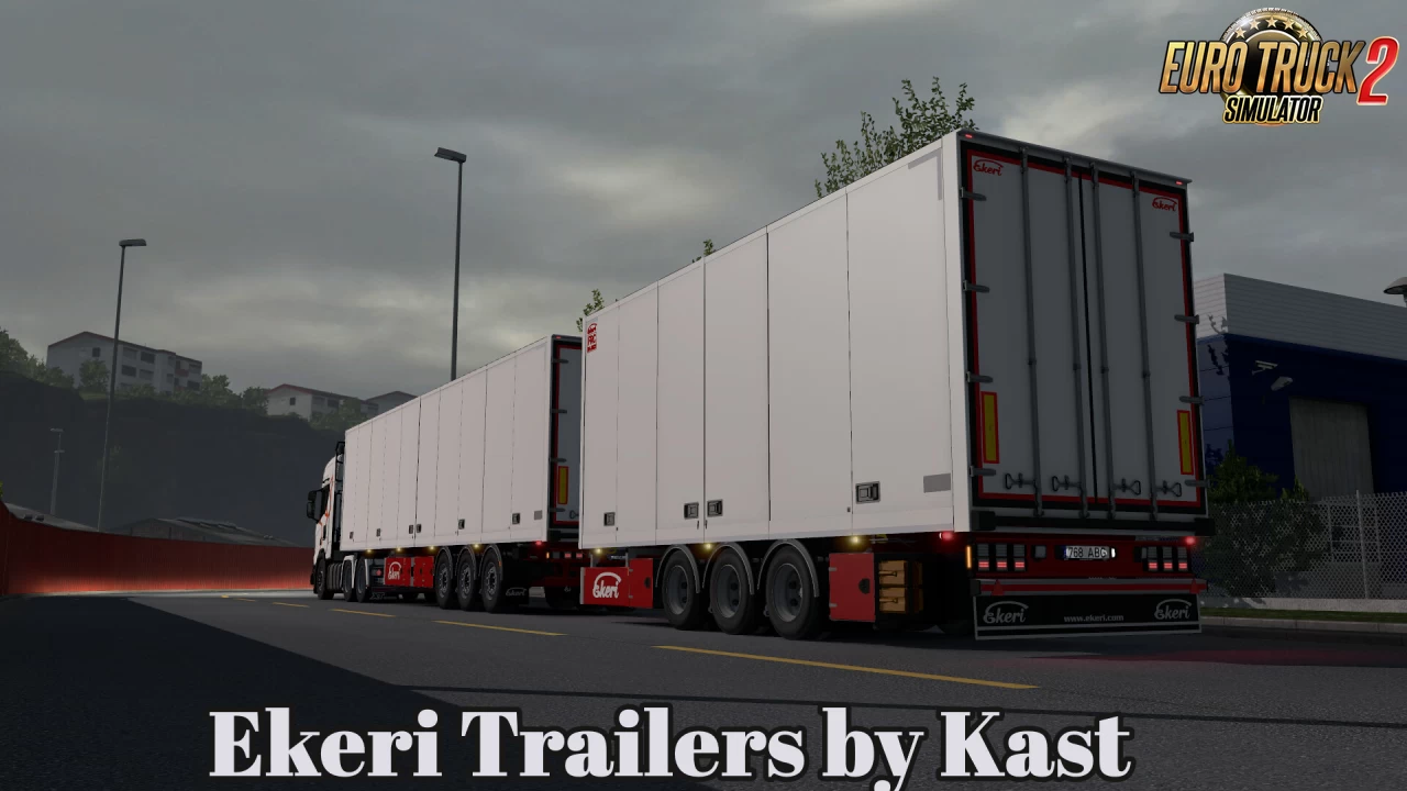 Ekeri Trailers v2.2.3 by Kast (1.43.x) for ETS2