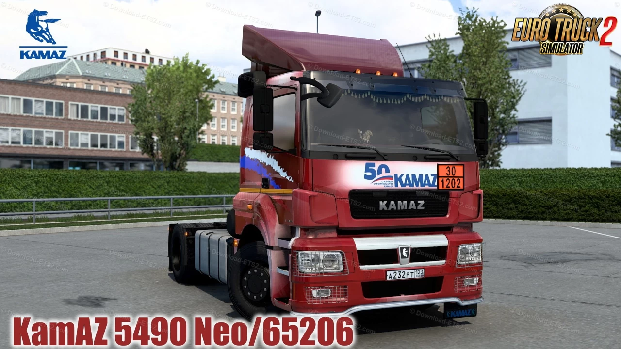 KamAZ 5490/65206 Neo v2.9.1 (1.49.x) for ETS2