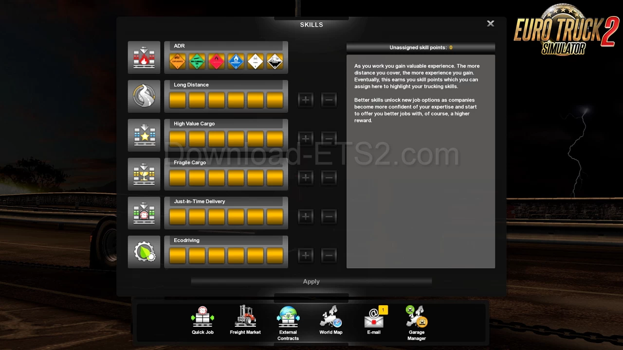 Save Game Profile v1.0 by ENRI (1.40.x) for ETS2