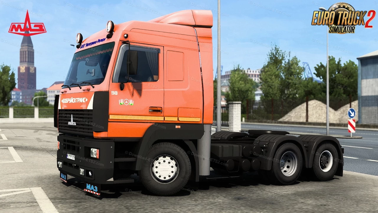 MAZ 5440 Iranian Version Truck v1.0 (1.40.x) for ETS2