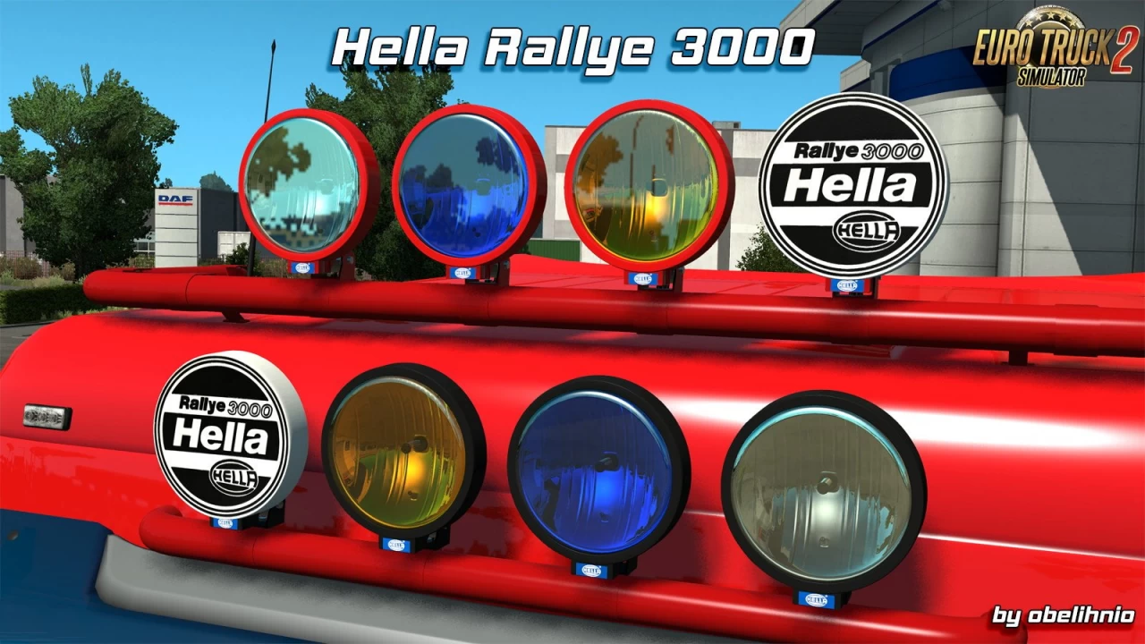 Hella Rallye 3000 v1.8 (1.46.x) for ETS2