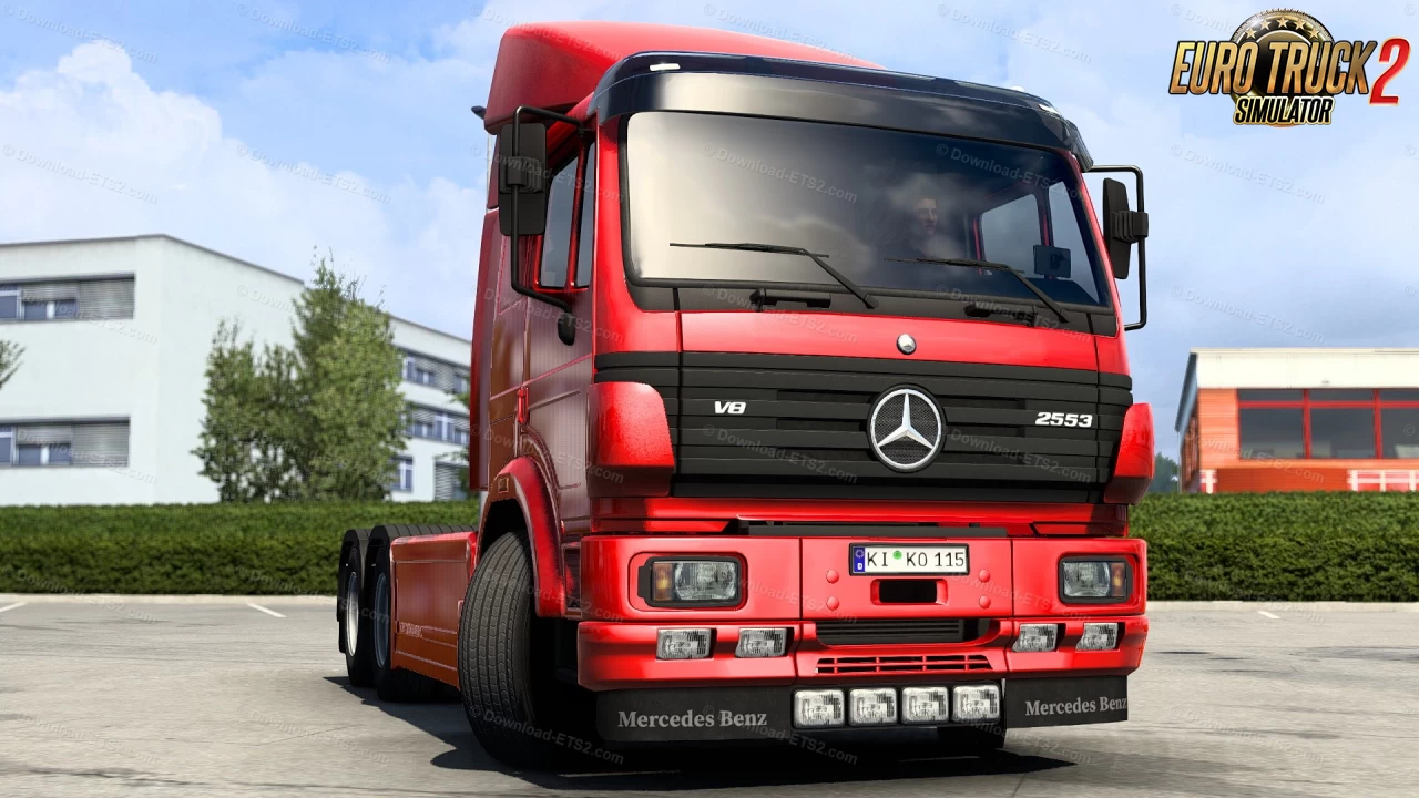 Mercedes-Benz SK Truck v1.3.8 by XBS (1.48.x) for ETS2