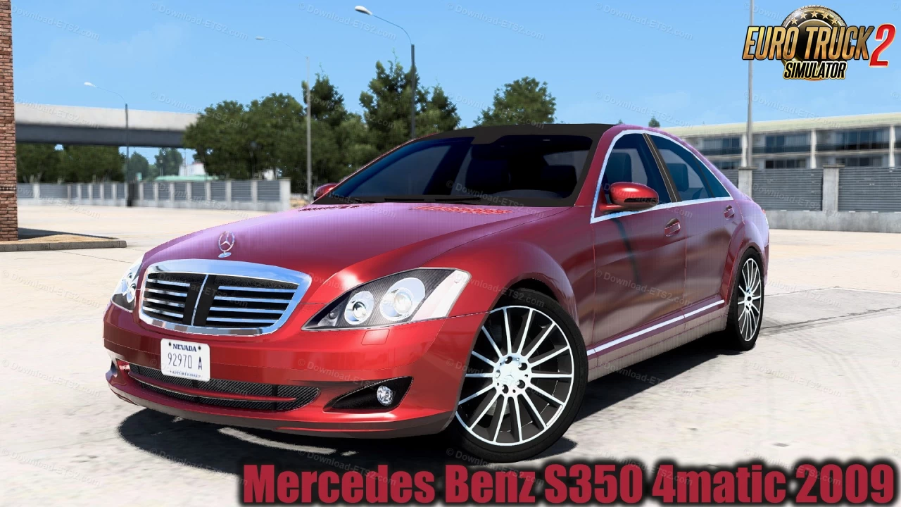 Mercedes Benz S350 4matic 2009 + Interior v6.1 (1.41.x)