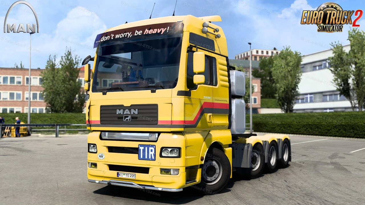 MAN TGA Truck v2.6 by Madster (1.54.x) for ETS2