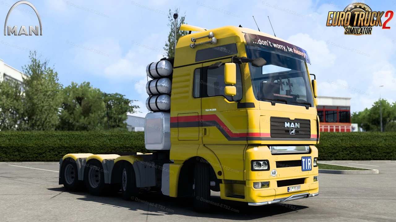 MAN TGA Truck v2.6 by Madster (1.54.x) for ETS2