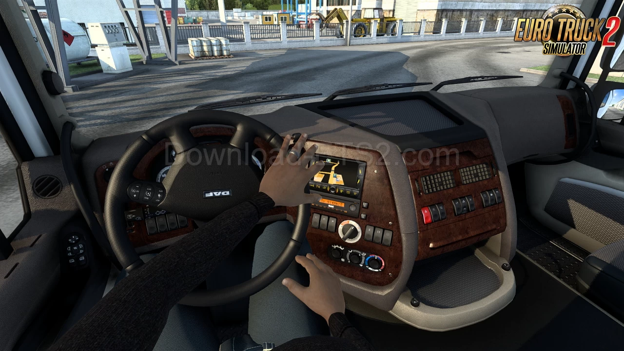 Animated Hands On Steering Wheel v1.15 (1.41.x) for ETS2